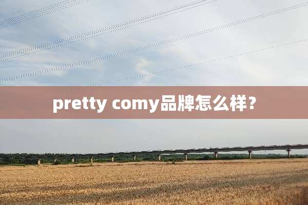 pretty comy品牌怎么样？