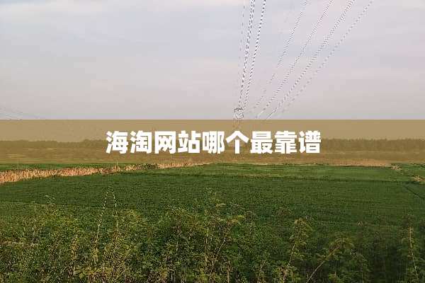 海淘网站哪个最靠谱